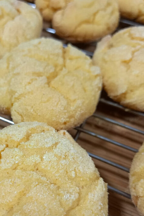 Broa de fubá sem glúten